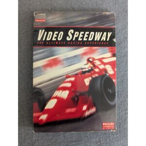 Video Speedway Philips CD-i (1992) CIB Complete w/ Sleeve - Retro Racing Game